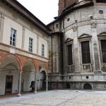 Abside dal cortile del Broletto