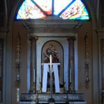 Interno: altare di San Cristoforo