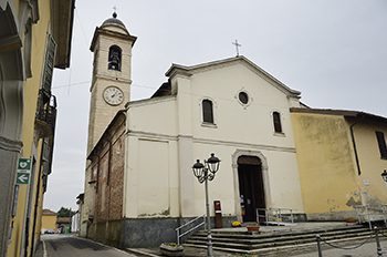 Volume esterno della Chiesa e campanile