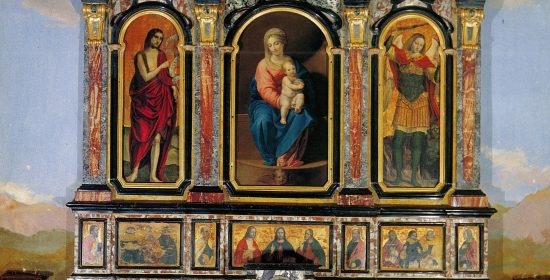 Polittico altare maggiore - Ambrogio da Fossano detto il Bergognone e Andrea Appiani