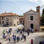 Vista della cappella dal cortile